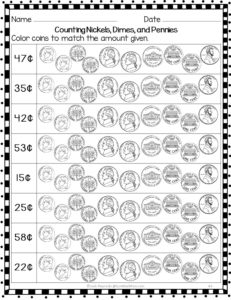 How to teach money and counting coins